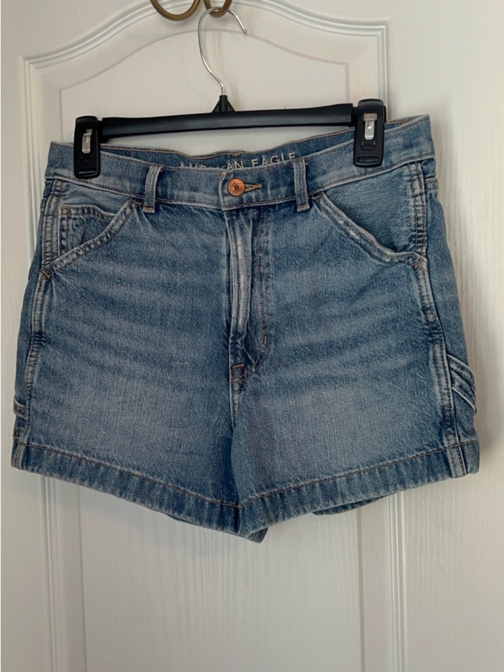 American Eagle Outfitters Light Wash Denim Jean Shorts